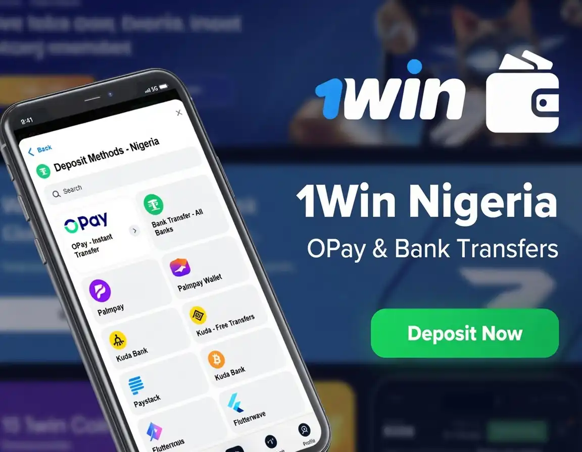 1Win Nigeria OPay Bank Transfer Payment Methods