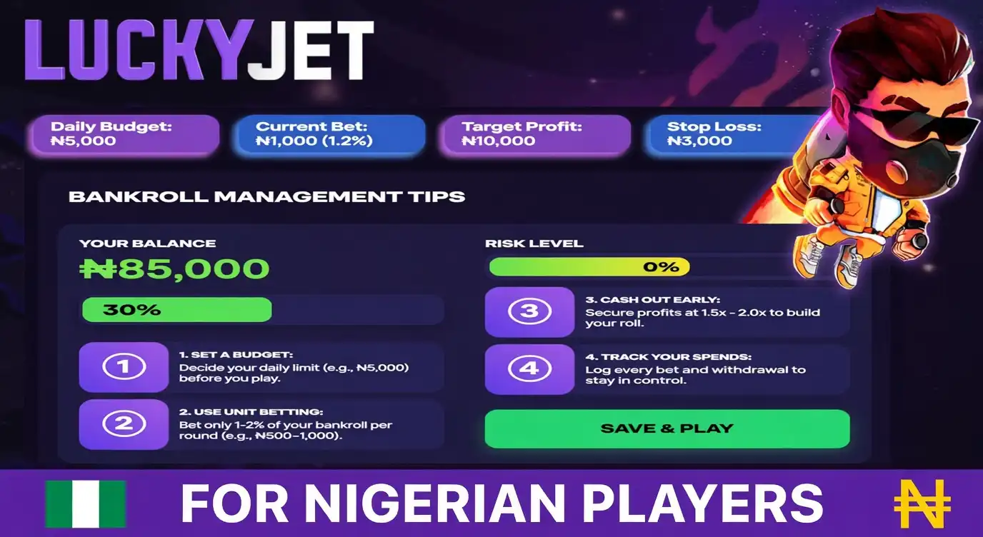 Lucky Jet Bankroll Management Tips for Nigerian Players